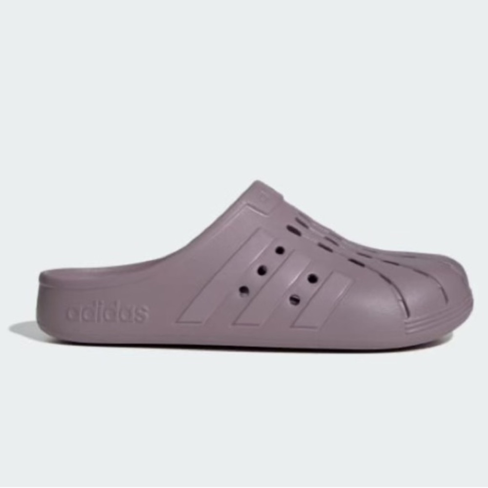 Adidas Adilette Clogs Sandals Slides Preloved Fig Unisex